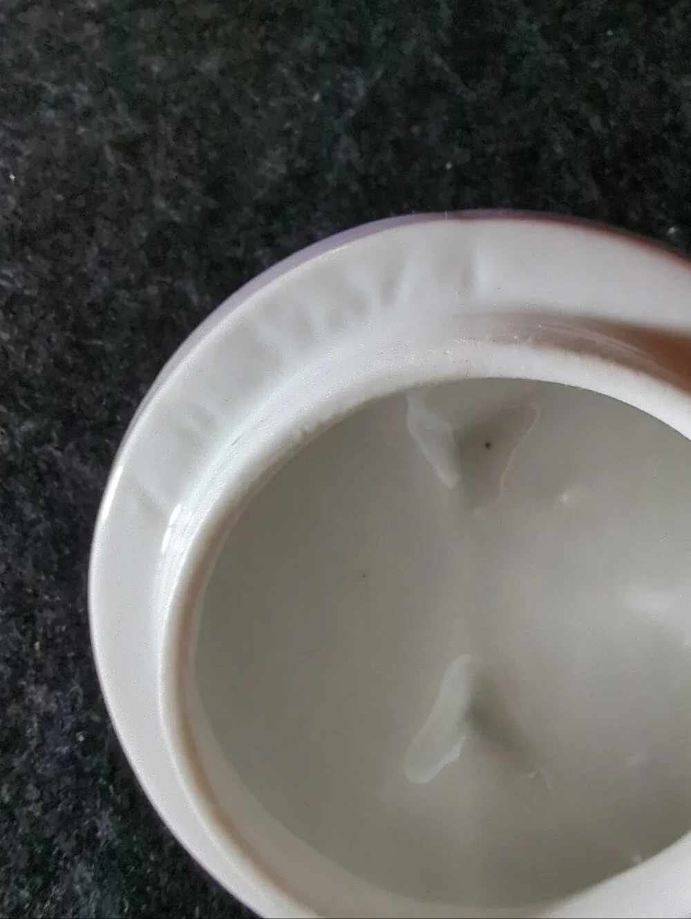 Vintage Leuchtenburg Germany Porcelain Luster Sugar Bowl With Handles & Lid 1937